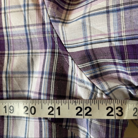 Ely Cattlemen plaid western Pearl button snap size XXL Cumberland outfitters - Picture 8 of 8